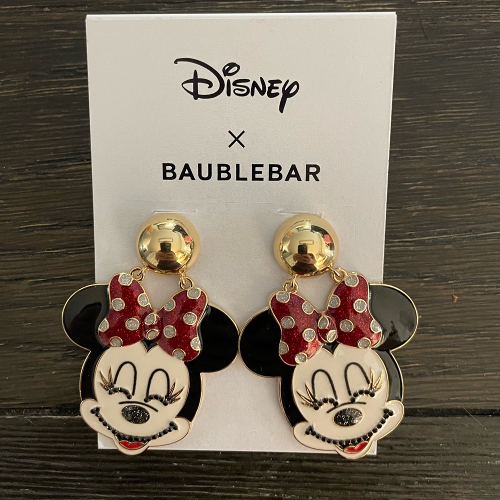 Disney x Bauble Bar Minnie Earrings